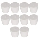 Labasics 10PK 6# Solid Rubber Stoppers - Size: 1.02" Bottle, 1.26" Top, 1.10".... Fixed Price $20.83.