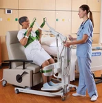 Hill-rom Liko Sabina Ii Sit-to-stand Power Patient Lift W/ Charger Battery Sling. Fixed Price $1749.99.