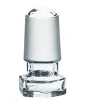Hollow Stopper, Hexagonal - 24/29 Round End Borosilicate Glass Eisco Labs. Fixed Price $14.39.