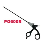 Aesculap Ref PO600R, 5MM Single Action Hook Scissors, W/ P0958R Handle. Fixed Price $250.00.