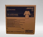100 Count Case Halyard Yellow Isolation Gown Tri-layer AAMI2 Elastic Cuff. Fixed Price $99.99.