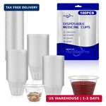 Relimedpro Disposable Medicine Cups Graduated, Bulk Pack Of 100, Oz (30ML) Sma. Fixed Price $11.98.