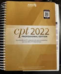 Ama Cpt 2022 Professional Edition Spiral Bound Medical Codebook. Fixed Price $15.00.