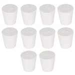 Labasics 10PK 4# Solid Rubber Stoppers - Size: 0.75" Bottle, 1.02" Top, 1.10".... Fixed Price $17.53.