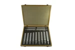 Eisco Labs 13 Piece Aluminum Tuning Fork Set Wooden Case. Fixed Price $64.99.