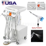 Portable Dental Unit With Air Ompressor/spary Polisher Polishing Handpiee Gun. Fixed Price $1295.97.