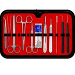Dexsur 30 Pcs Advanced Dissection Kit Biology Lab Anatomy Dissecting Set For. Fixed Price $28.68.