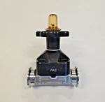 Pure Flo 1-316L-RA20MAX-CWP150 Diaphragm Valve W/ 1" Sanitary Fitting. Fixed Price $55.00.