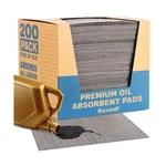 Raxwell Oil Absorbent Pads 200 Pack 16 18 Heavy-duty Spi. Fixed Price $79.99.