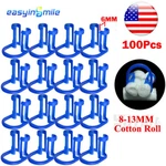 100PCS Dental Cotton Roll Disposable Blue Teeth Cilp Holders Easyinsmile. Fixed Price $13.39.