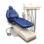 Adec Cascade 1040 Dental Chair With 2122 And 7115 Assistant Delivery - Dip Blue. Fixed Price $10000.00.