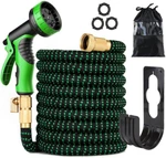 Heavy Duty Expandable Garden Hose Pipe Spray Gun Flexible Expanding Stretch. Fixed Price $23.99.