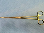 Medline Konig MDS1617025 9.75" Straight Serrated Foerster Sponge Forcep. Fixed Price $50.00.