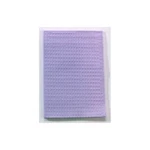 Tidi 917459 Dental Patient Bibs 2+1 Ply Paper Poly 13" X 18" Lavender 500/CS. Fixed Price $51.75.