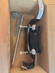 Fisher Scientific 95865 Lab Gas Cylinder Holder Support Straps. Fixed Price $34.95.