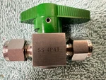 Nupro Swagelok SS-4P4T Quarter Turn Plug Valve Tubing W/ Nuts & Ferrules New. Fixed Price $38.00.