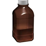 Scilogex Borosilicate Glass Amber Autoclavable Bottle. Fixed Price $89.25.