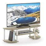 Furinno Turn-s-tube Wide Tv Entertainment Center Sonoma Oak/white. Fixed Price $63.68.