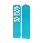 Slipper Socks Mckesson Terries One Size Fits Most, Teal, Pair #40-1069. Fixed Price $6.99.