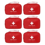 Aoutacc 6PCS Waterproof Red First Aid Bag Emergency Storage Kit. Fixed Price $45.39.