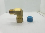 Swagelok B-6-SE Brass Street Elbow 3/8" Mnpt Fnpt, Nnb. Fixed Price $14.96.