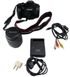 Canon Eos 550D Dslr Camera W/ Ef-s 18-55MM Is Ii Lens Charger Strap. Fixed Price $180.04.