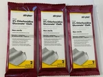 3 Stryker Sage 2% Chlorhexidine Gluconate Cloths, Pack /2 Ea. Fixed Price $17.50.