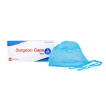 Dynarex Surgeons Caps 10" 6.7", Blue (100/BX). Fixed Price $22.00.