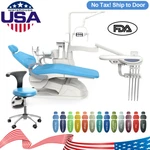 Azdent Dental Unit Chair Computer Controlled Dc Motor Leather Doctor Stool F6. Fixed Price $3499.00.