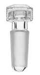 Hollow Stopper, Hexagonal - 10/19 Round End Borosilicate Glass Eisco Labs. Fixed Price $10.99.