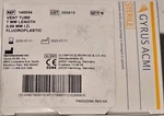 Gyrus Acmi Vent Tube 140034 Fluoroplastic 7MM Length 0.89MM Id. Qty 6, Exp 2033. Fixed Price $54.55.