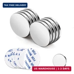 Trymag 8 Pieces Neodymium Magnets, Strong Rare Earth Round With Adhesive Backing. Fixed Price $17.98.