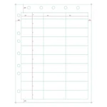 Medline Centurion Patient Chart Label LSL286 Secondary Sheet Laser 1000 (4 250). Fixed Price $175.00.