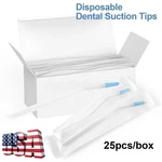 Azdent Disposable Dental Saliva Ejector Clear Evacuation Suction Tips 25PCS/BOX. Fixed Price $70.21.