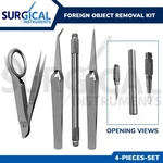 4 Pcs Foreign Object Removal Kit Splinter Probe Eye Magnet Surgical German Grade. Fixed Price $12.99.