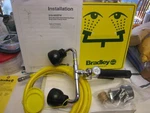 Bradley S19-465EFW Eye/face Wash, Long Angled Dual Head W/deck Mount, 8' Hose Fs. Fixed Price $349.99.