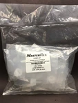 (10/PK) Masterflex Adapter Fitting Sanitary Clamp To Hose Barb Tpe Fused Gasket. Fixed Price $139.99.