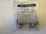 Smc One-touch Male Connector, KQH11-36S-X23 10 Pieces In The Bag. Fixed Price $60.00.