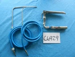 Pilling Surgical Ent Ossoff Karlan Laser Micro Laryngoscope W/ Light Carriers. Fixed Price $300.00.