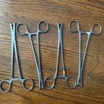 Codman 20-5117 Leroy Applying Forceps. Lot 4 Pcs. Fixed Price $40.00.