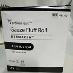 Cardinal Health Gauze Fluff Roll 2-1/4 3YD Sterile Pack Of 12 New Sealed Box. Fixed Price $45.20.