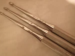 Curettes Codman 23-1066, 23-1067, & 23-1068 #3, 4, 5 Lot Of THREE(3). Fixed Price $80.00.