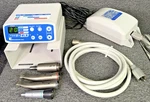 Nsk Brassler Forza Els-u Electric Dental Handpiece Motor System W/ 3 Attachments. Fixed Price $2899.99.
