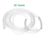 10 Pak, 7 Ft Oxygen Tubing Nasal Cannulas Ear Cushion, Adult, Flexible. Fixed Price $34.98.