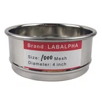 Labalpha Sieves, Test #1000 Mesh, 4'' Diameter, 304 Stain.... Fixed Price $70.02.