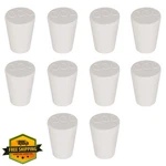 Labasics 000 White Rubber Stoppers 10PK Bottle Seal 0.35"-0.51". Fixed Price $10.99.