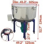 220V 7.5KW 3PH Plastic Particle Mixing Machine Pellet Mixer Color. Fixed Price $3706.68.