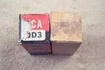 One, New, Rca Or Cbs 0D3 Tube, Tall, Shouldered Glass, 2 Available, 0DS3. Fixed Price $6.95.