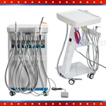 Dental Cart Delivery Unit W/air Compressor /4 Holes Portable Mobile Suction. Fixed Price $386.09.