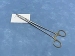 Jarit 121-146 Mayo Hegar Needle Holder, 9.5", Carb- Bite Jaws, Germany. Fixed Price $28.00.